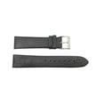 thumbnail image 1 of 20mm Black Textured Genuine Leather Skagen Style Watch Band, 1 of 2