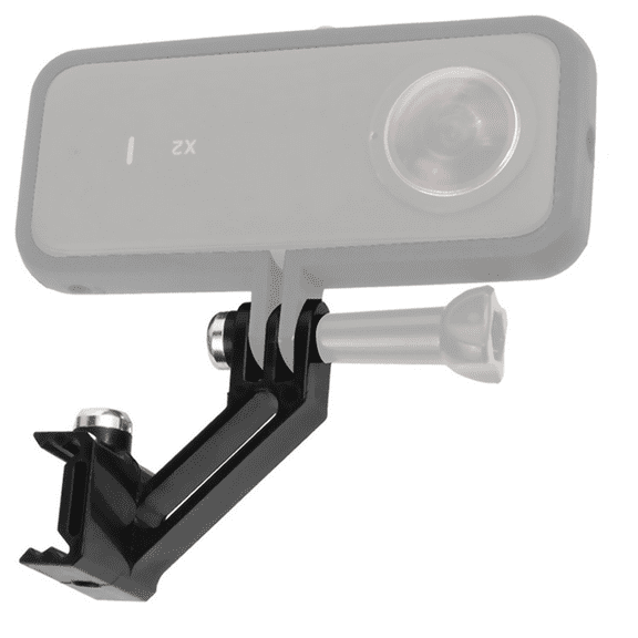 20mm Camera Rail Mount for Insta360 ONE R/X2, DJI Action Camera, Smooth Plastic Parts