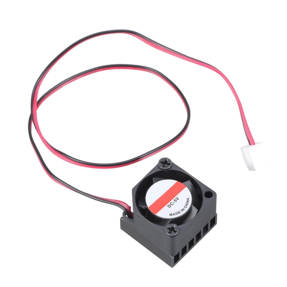 20mm Cooling Fan DC5V With Removable Aluminum Heatsink High Airflows 1.25CFM For Electronics
