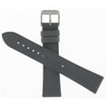 thumbnail image 1 of 20mm Gray Smooth Midsize Leather Strap with Silver Tone Buckle Fits 241580  004488.1, 1 of 3