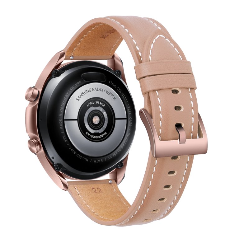 20mm Leather Strap for Samsung Galaxy Watch 41 45mm Active