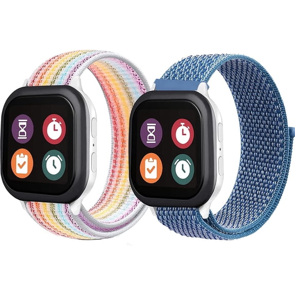 20mm Nylon Replacement Band Compatible with Gizmo 3/2/1, Gabb, 2 Pack