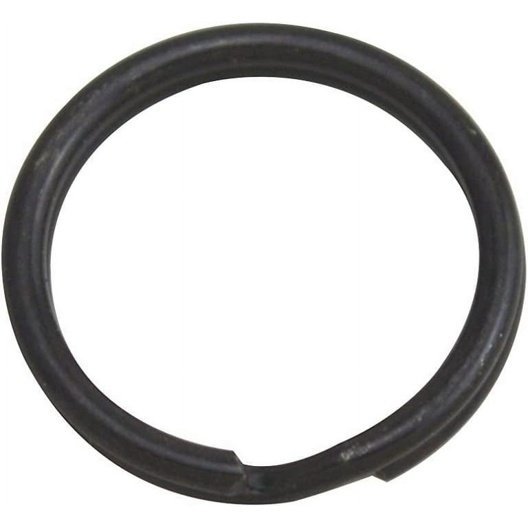 Suuchh 20mm Outer Diameter Metal Black Key Rings Curved Surface Split Ring Pack of 150, Women's, Size: One Size