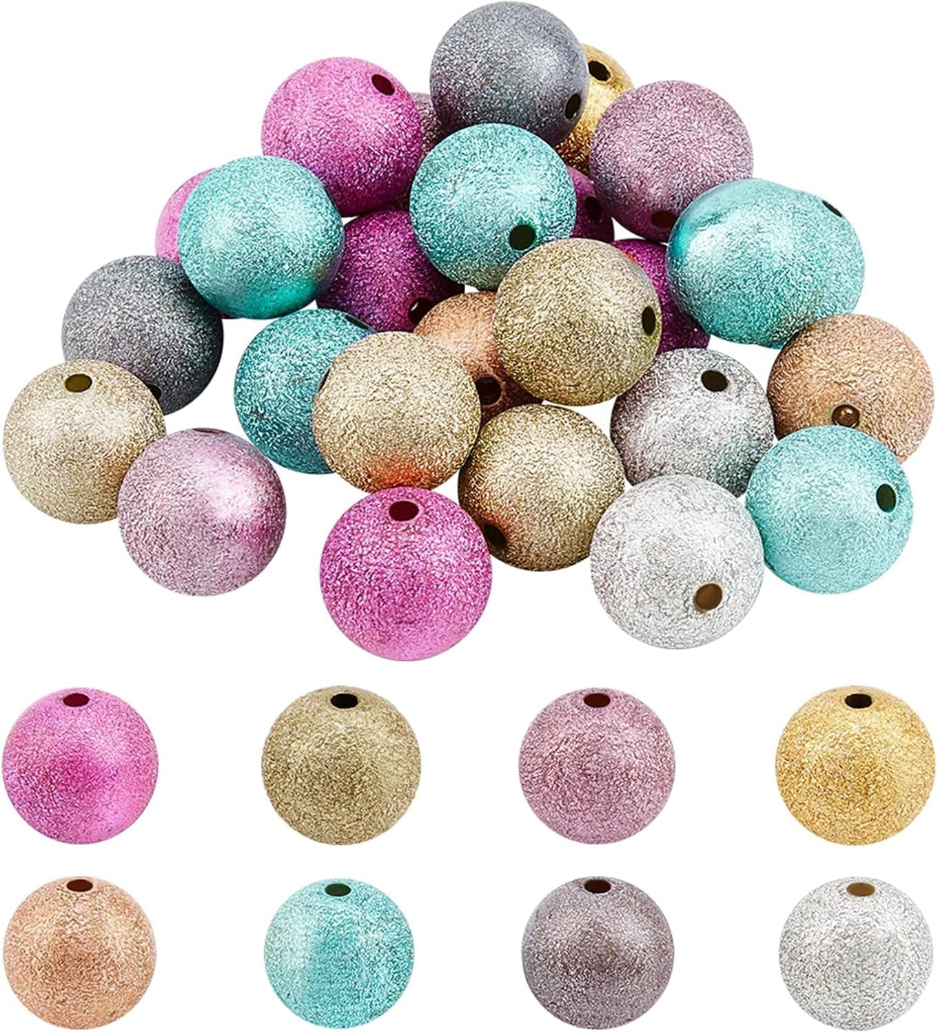 BULK PRICE 500ct 2024 20mm random mix bubblegum beads gumball chunky necklace girl's jewelry wholesale see description random grab bag