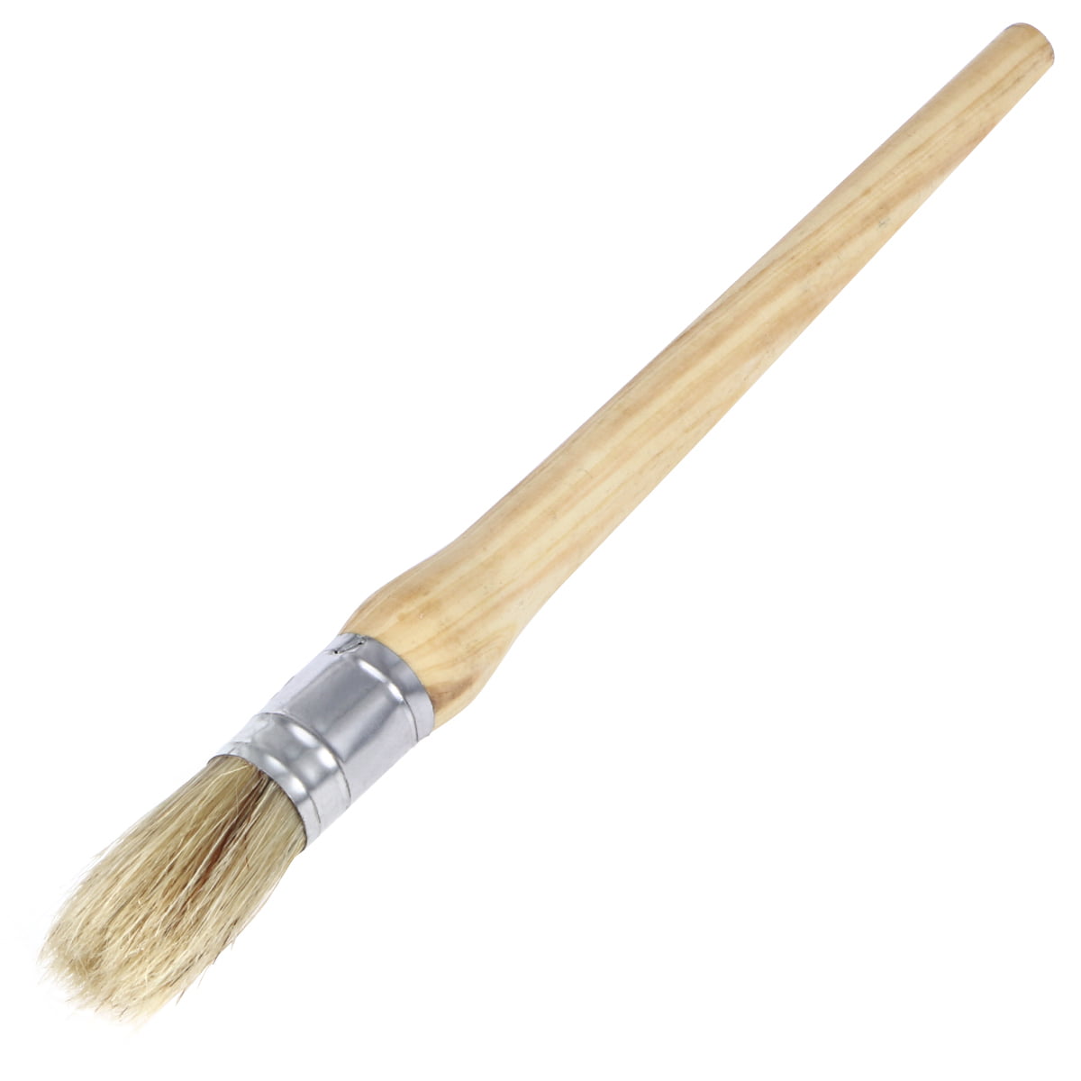 20-40mm Chalk Paint Wax Brush for Furniture Stencils w/ Natural