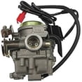 thumbnail image 1 of 20mm Scooter Carburetor Replacement Compatible with 50cc QMB139 Engines, Smooth Idle, Consistent Throttle Response for Daily Riding & Routine Maintenance, 1 of 1