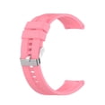 thumbnail image 1 of 20mm Silicone Watch Bands, Flexible Rubber Watch Straps with Stainless Steel Black Clasp for Men and Women, Compatible with Amazfit GTS 2e,/GTS2/GTS2mini(), 1 of 4