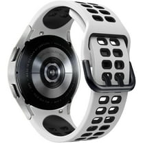 20mm Silicone Watch Bands for Samsung Galaxy Watch 5 40mm 44mm / Watch 5 Pro 45mm, Soft Adjustable Sports Strap for Watch 4 40mm 44mm / Watch 4 Classic 42mm 46mm Smartwatch Wristband for Women Men