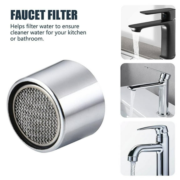 20mm Universal Female Faucet Aerator, Replacement Nozzle for Bathroom, Lavatory, Kitchen Sink & Bidet Faucets