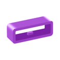 thumbnail image 1 of 20mm Universal Silicone Watch Strap Ring Buckle (1PC) - Powerful Fixing Device, Soft Comfortable, Compatible with Metal/Leather/Other Watch Straps,F, 1 of 6