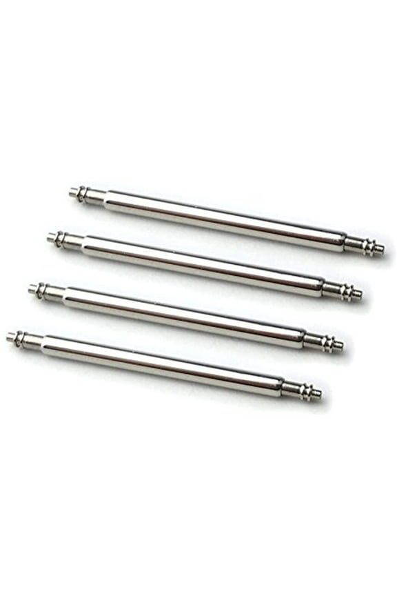 20mm Watch Spring Bars, Pins, Heavy Duty Spring Bar, 4 Pack Stainless Steel Watch Band Pins, 1.8mm Diameter