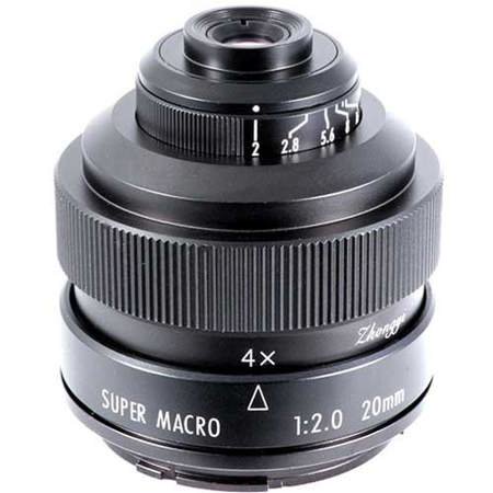 20mm f/2 4.5x Super Macro for Nikon F DSLR Cameras