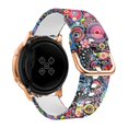 thumbnail image 1 of 20mm watch strap for Samsung Galaxy Watch active 2/42mm Gear S2/Sport band Printed silicone bracelet Amazfit bip active2 42 mm, 1 of 8