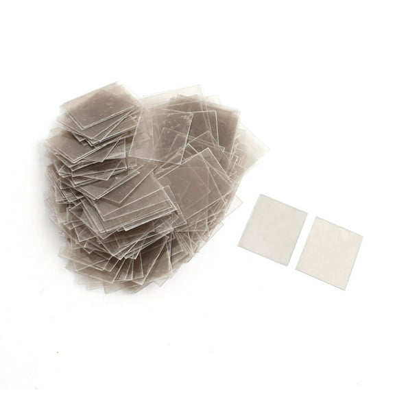 20mmx25cmx0.12mm Resin Mica Paper Sheets Insulator 200Pcs