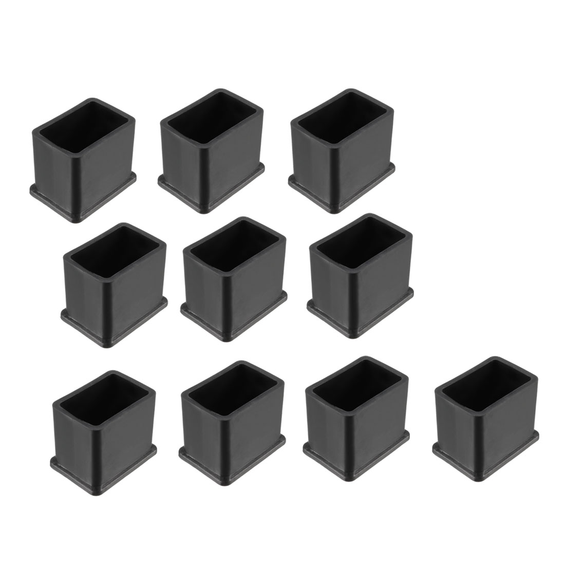 20mmx30mm Rubber Chair Leg Floor Protectors Table Feet Tips Covers Caps