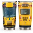 thumbnail image 1 of 20oz Birthday Gifts for Men, Dad, Son, Daughter - Valentines Day Gifts for Him - Back to School Gifts for Kids - Bus Driver Gifts - School Bus Tumbler Cup, Travel Coffee Mug with Lid, 1 of 6