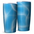 thumbnail image 1 of 20oz Coffee Travel Tumbler, Vacuum Insulated Stainless Steel Car Cup with Lid and Telescopic Straw, 360° Full Wrap Printed, Fluid Smoke Aurora Art Style, 1 of 6
