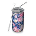 thumbnail image 1 of 20oz Coffee Tumblers Pioneer Flower Stainless Steel Vacuum Insulated Travel Tumbler Coffee Cups Mug with Lid and Straw with Cleaning Brush for Cold & Hot Drinks, 1 of 5