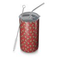 thumbnail image 1 of 20oz Coffee Tumblers Red Christmas Tree Pattern Stainless Steel Vacuum Insulated Travel Tumbler Coffee Cups Mug with Lid and Straw with Cleaning Brush for Cold & Hot Drinks, 1 of 5