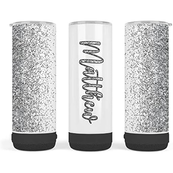 20oz Custom Tumbler | Personalized Tumbler | Music Speaker | Bluetooth Speaker | LED Lights$$Home Decor, Kitchen, & Other