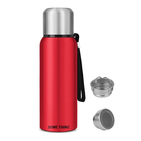 20oz Dual Function Insulated Coffee Bottle - Perfect for Commuters and Outdoor Enthusiasts, Keeps Drinks Hot and Cold All Day