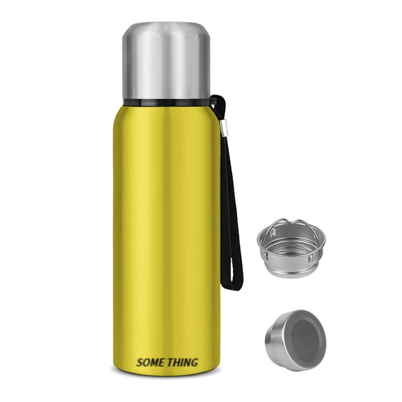 20oz Dual Function Insulated Coffee Bottle - Perfect for Commuters and Outdoor Enthusiasts, Keeps Drinks Hot and Cold All Day