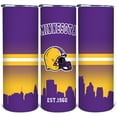 thumbnail image 1 of 20oz Football Minnesota Stainless Steel Tumbler with Lid and Straw for Football Fans Gifts Football Skinny Travel Mug Tumbler Cup for Men Women Keeps Drinks Cold & Hot, 1 of 6