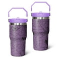 thumbnail image 1 of 20oz Halloween Stainless Steel Tumbler with Lid and Straw,Psychedelic Stars Spider Spill Proof Christmas Jack Skeleton Travel Cup Double Wall Vacuum Insulated Coffee Mug with Top Handle, 1 of 1