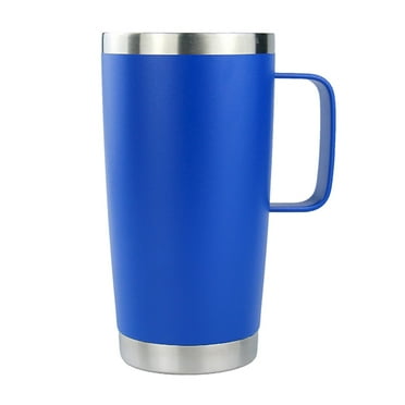 20oz Handle Car Cup Car Cup Stainless Steel Cup Insulated Travel Coffee Mug with Handle Double Wall Stainless Steel Vacuum Coffee Tumbler Thermal Coffee Cup Clear Glass Pottery Coffee Cups Glass 16oz