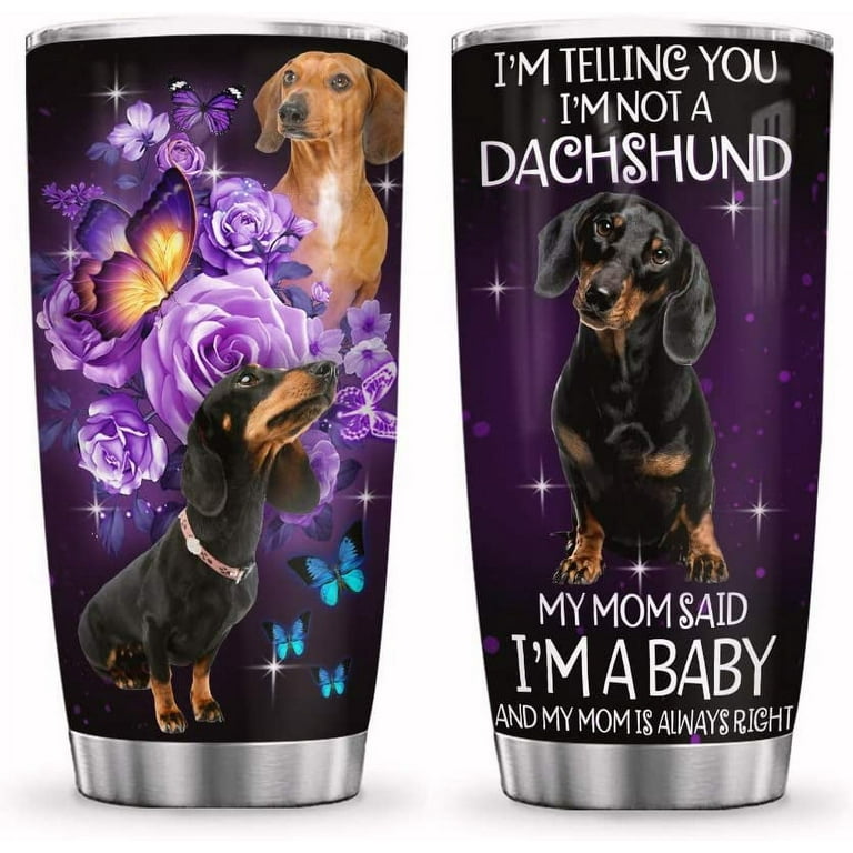 Dachshund Travel Mug, Sausage Dog, Life is Better With A Dachshund, Dog Travel  Mug, Dog Mug, Thermos Mug, Personalised Mug, 