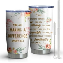 20oz Inspiration Tumbler for Women Christian Inspirational Coffee Mugs, Birthday Christmas Cheer Up Gifts for Women