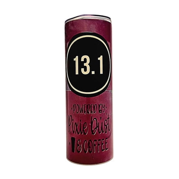 20 oz 13.1 Half Marathon Insulated BPA-Free Lid Stainless Steel Tumbler by Coffee Quips