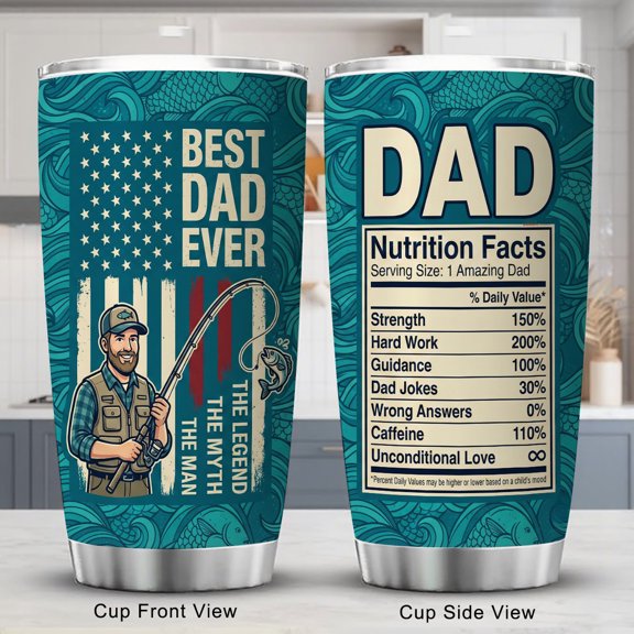 20oz Insulated Coffee Tumbler for Coaches, Stainless Steel Best Coach Ever Mug