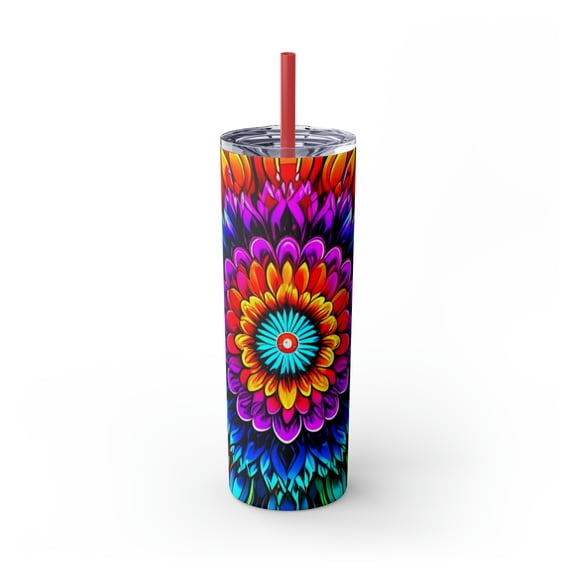 20oz Maars Skinny Tumbler Drink Through Lid Insulated Stainless Steel Cup