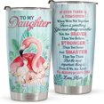 thumbnail image 1 of 20oz Stainless Steel Tumbler - Braver, Stronger, Smarter - Mother Daughter Gift - Daughter Gift From Mom - Gifts For Women Birthday Unique - Graduation Gifts For Her Back To School Stuff, 1 of 6