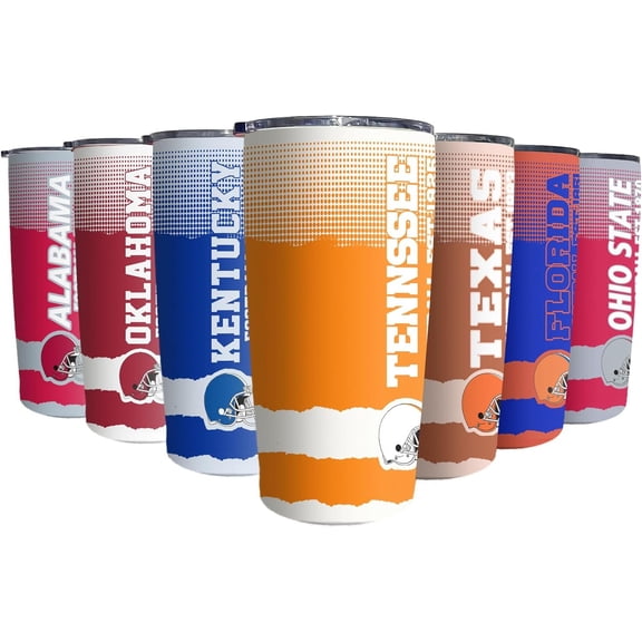 20oz Stainless Steel Tumbler, Double Wall Vacuum Insulated Tumbler Cup Keeps Drinks Cold & Hot, Reusable Tumbler with Lid and Straw for Travel, Sports