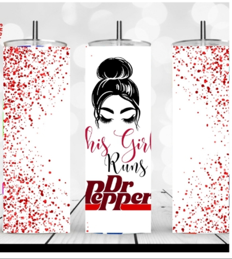 Dr. Pepper 24oz Red Plastic Tumblers - Set Of 6 Restaurant Grade Cups