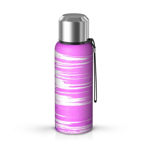 20oz Stainless Steel Vacuum Insulated Coffee Mug with Tea Infuser and Cup Lid, Fluid Smoke Aurora Art Style
