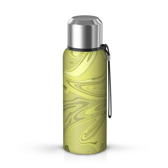 20oz Stainless Steel Vacuum Insulated Coffee Mug with Tea Infuser and Cup Lid, Liquid & Marble Print