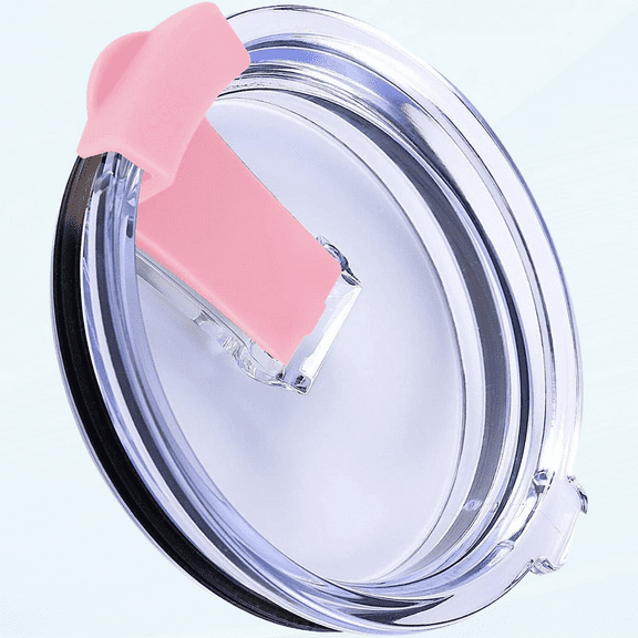 20oz Tumbler Lid, Clear Tumbler Lid, Spill Proof Travel Mug Lid Replacement Cover, Tumbler Lids 20 oz Replacement Lid for Yeti, Skinny, Beast, RTIC, Ozark Trail, Coffee Tumbler Mug or More Tumbler Cup