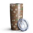 thumbnail image 1 of 20oz Tumblers Brown Highland Cow Flower Grass Pattern Stainless Steel Vacuum Insulated Double Wall Travel Tumbler Cups Mug with Lid and Straw,Cleaning Brush for Cold & Hot Drinks, 1 of 1
