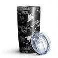 thumbnail image 1 of 20oz Tumblers Halloween Ghosts Stainless Steel Vacuum Insulated Double Wall Travel Tumbler Cups Mug with Lid and Straw,Cleaning Brush for Cold & Hot Drinks, 1 of 7