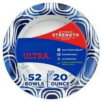 20oz Ultra Dinner Disposable Paper Bowls