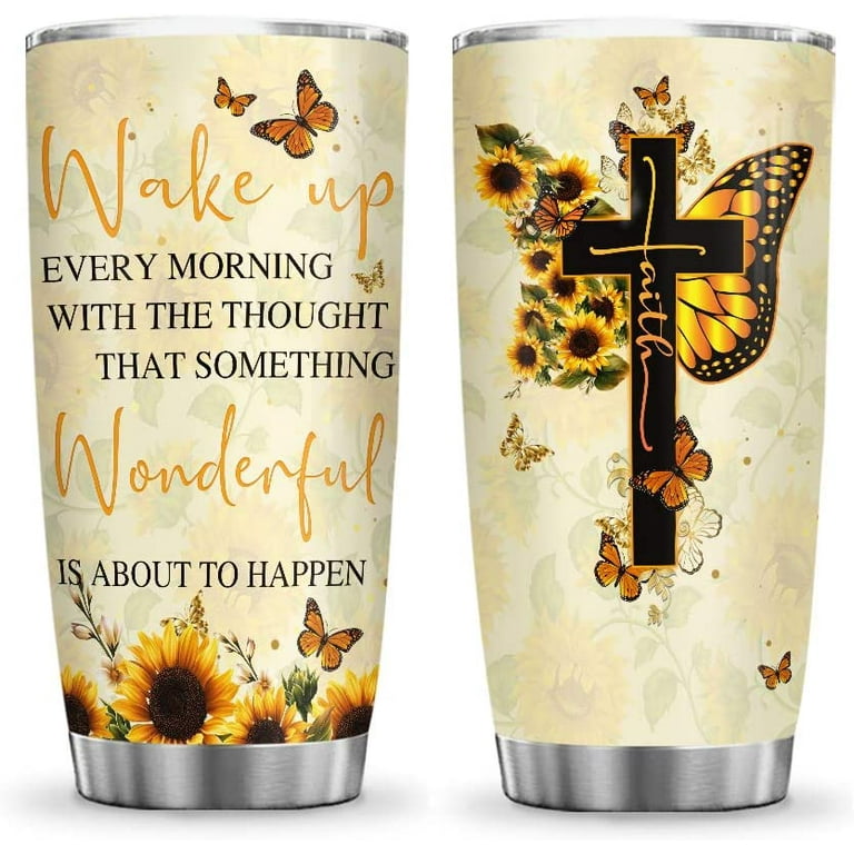 Fufendio Christian Gifts for Women - Inspirational Religious Gifts, Thank  You Gifts for Women - Birthday Gift ideas for Mom, Friend, Sister,  Coworker, Pastor - Faith Based Spiritual Tumbler 20oz 