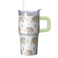 thumbnail image 1 of 20oz elephant Tumbler with Handle Everyday Travel Car Home Cup Great Anniversary Easter Gift for elephant Lovers Women Men, 1 of 6