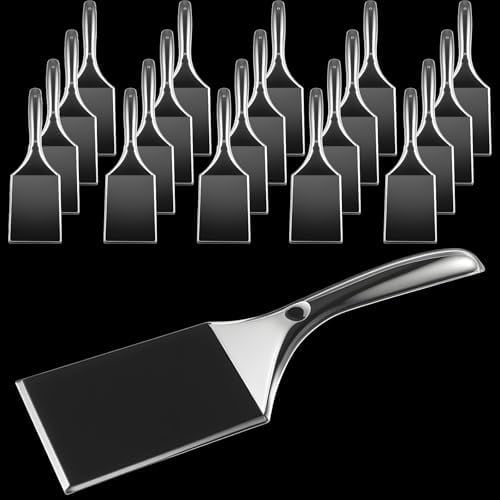 20pack Disposable Plastic Serving Spatula Heavy Duty Spatula for Serving, Cutting, and Slicing Pizza, Pastry, and Desserts