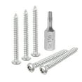 thumbnail image 1 of 20pack M3 x 25mm Button Head Torx Security Sheet Metal Screws with T10 Bit, 1 of 6