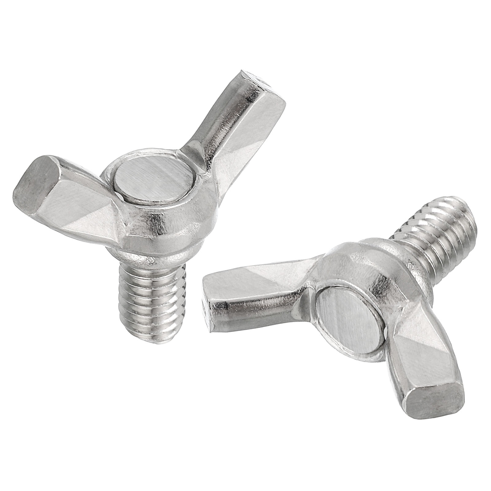 Package Of 5pcs M5 304 Stainless Steel Butterfly Wing Screw Screws