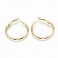 thumbnail image 1 of 20pairs 304 Stainless Steel Hoop Earrings Golden 20 Gauge 50x2mm Pin: 0.8mm for DIY, 1 of 2