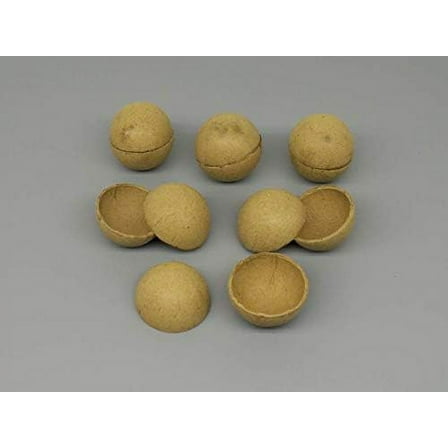 20pc 1-3/4" Paper Firework Shells Craft Hemispheres